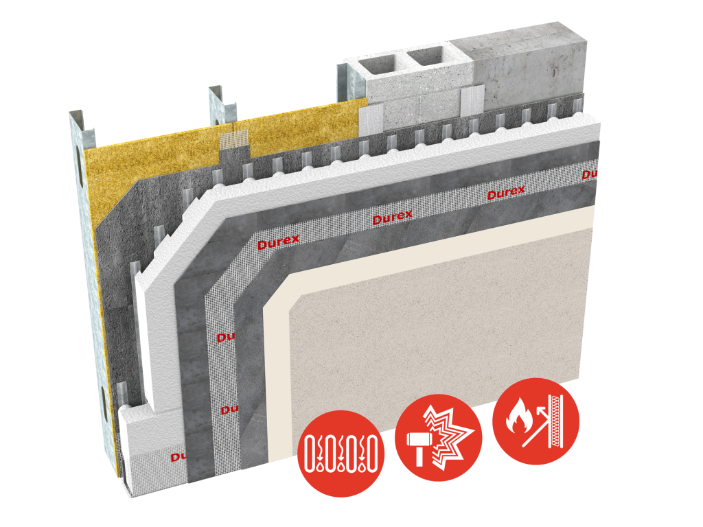 Durex Continuous insulation systems eifs